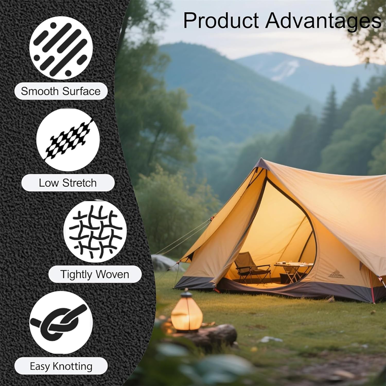 5/8 x 200FT Heavy Duty Braided - Camping Rope recensione e prezzo