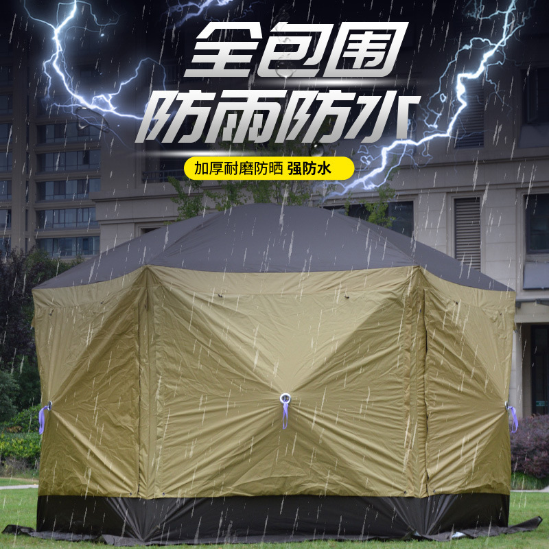 Hexagonal tent, large canopy,  - Outdoor Yurt Camping recensione e prezzo