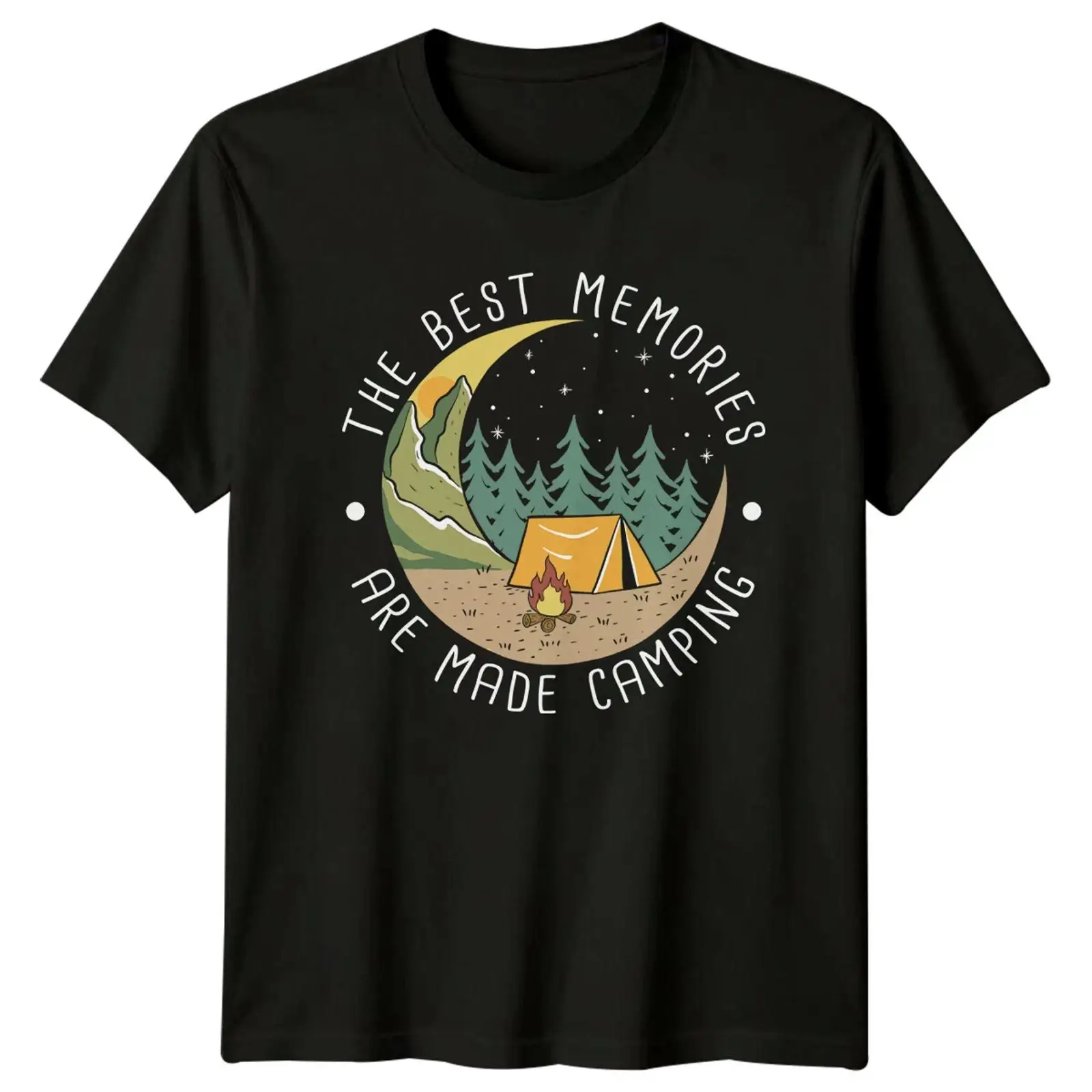 Best Memories Camping T Shirt  - Camping Zelt Outdoor recensione e prezzo