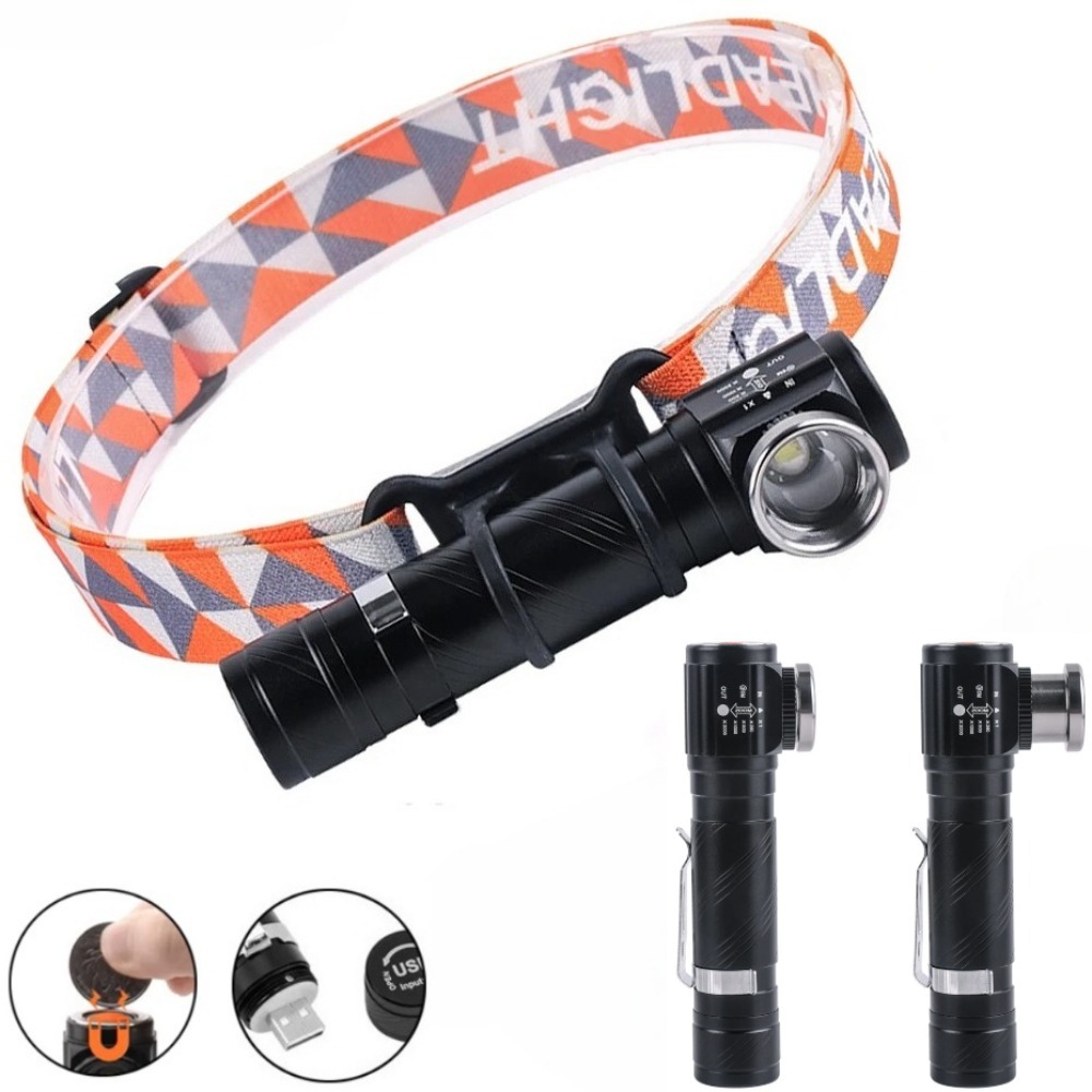Super Bright LED 90 ° Headlamp - Headlamp recensione e prezzo