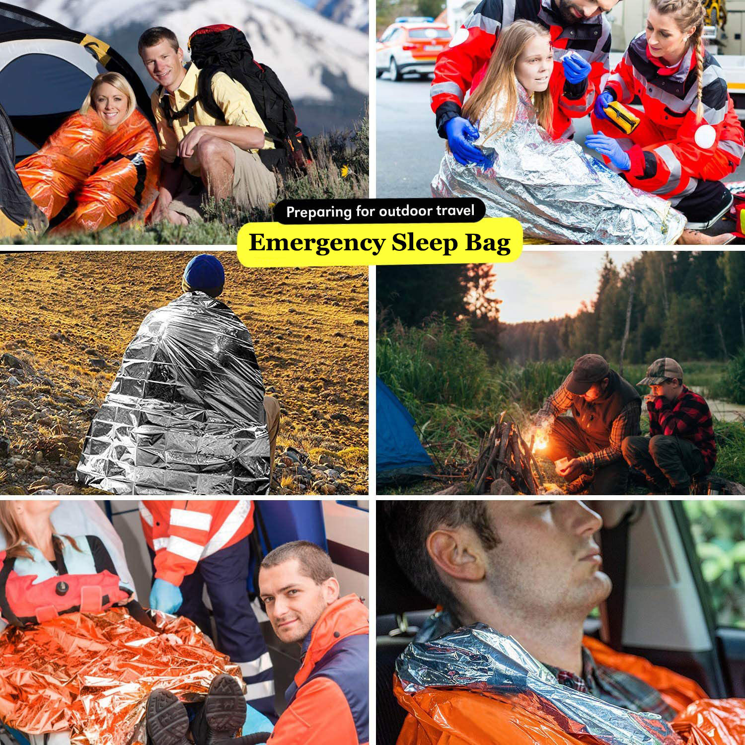 Portable Waterproof Emergency  - Outdoor Camping Essential Gear recensione e prezzo