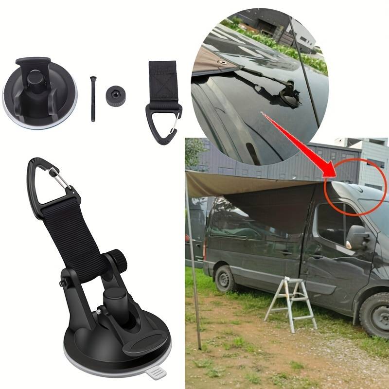4Pcs Motorhomes Car Suction Cu - Outdoor Camping Awning recensione e prezzo