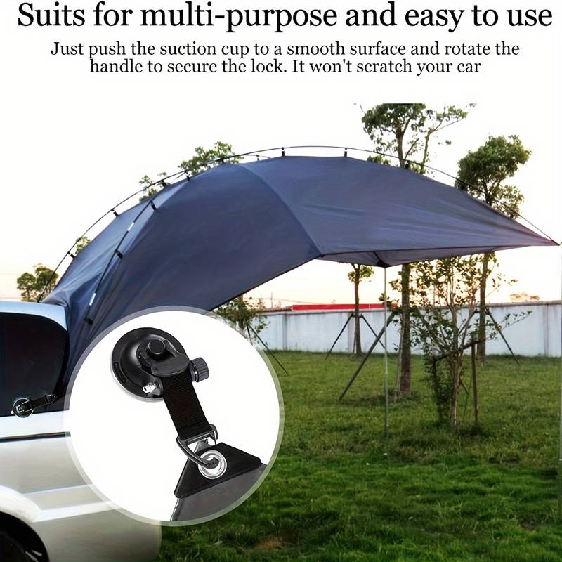 4Pcs Motorhomes Car Suction Cu - Outdoor Camping Awning recensione e prezzo