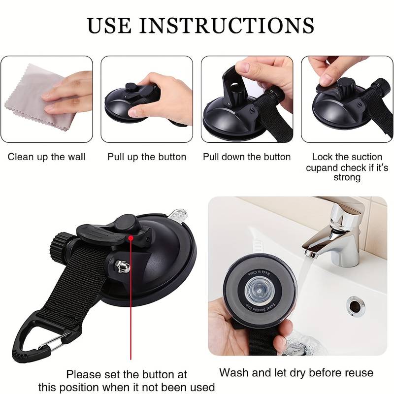 4Pcs Motorhomes Car Suction Cu - Outdoor Camping Awning recensione e prezzo