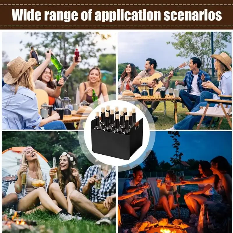 12 Bottle Felt Wine Carrier To - Outdoor Camping Water Tank recensione e prezzo
