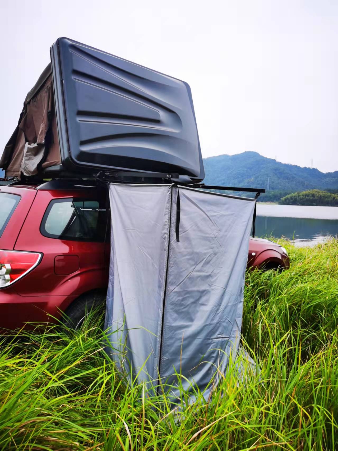 Outdoor Roof Top Shower Toilet - Outdoor Camping Awning recensione e prezzo