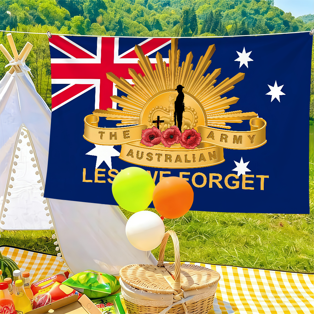 Australia Lest We Forget Flag  - Outdoor Camping Australia recensione e prezzo