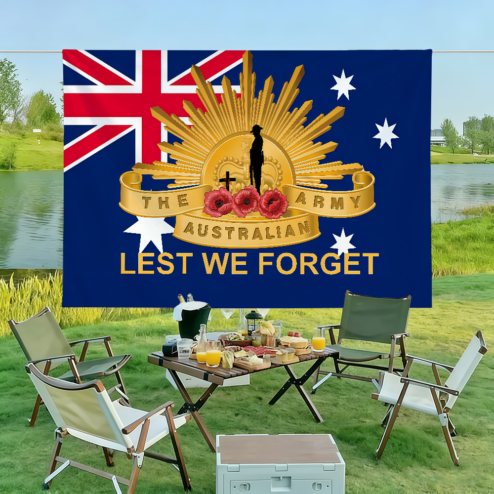 Australia Lest We Forget Flag  - Outdoor Camping Australia recensione e prezzo