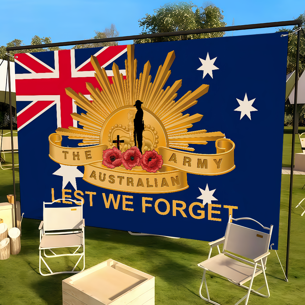 Australia Lest We Forget Flag  - Outdoor Camping Australia recensione e prezzo