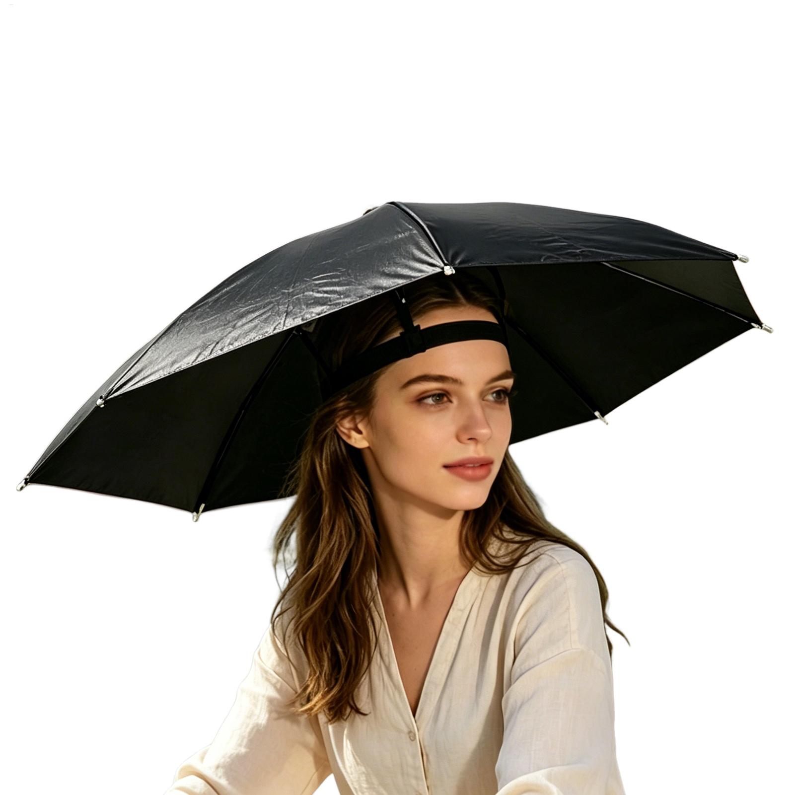 Folding Umbrella Hat Waterproo - Outdoor Camping Hat recensione e prezzo