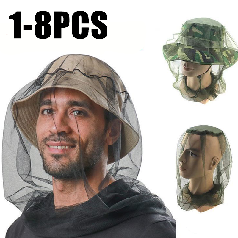 Mesh Head Net Fishing Hat Anti - Outdoor Camping Hat recensione e prezzo